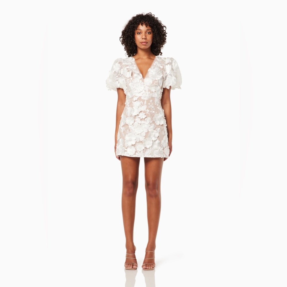 S Elliatt Zayla 3D Floral Mini Dress